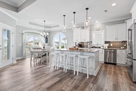 Kitchen - Dining upstairs