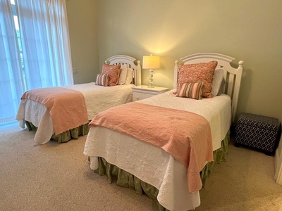 Bedroom 2 - First Level Two Twin Beds