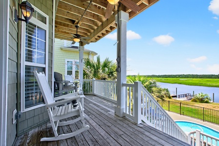 View Deck to Pool