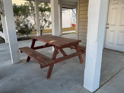 Picnic Table Ground Level