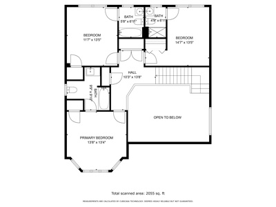 floorplan second floor