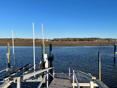 View From Tidal Dock - Boat Lift Not Available