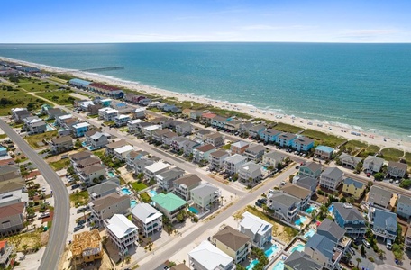 Aerial View with Pool 