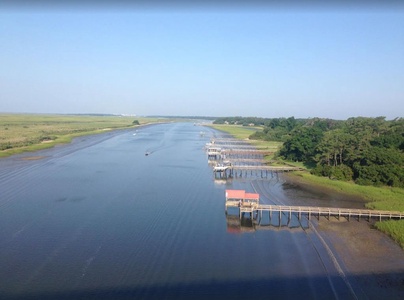 View of Intracoastal Waterway from IB Bridge