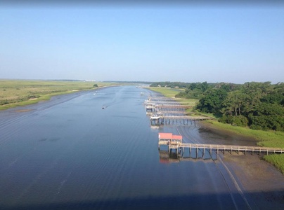 View of Intracoastal Waterway from IB Bridge