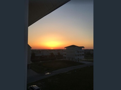 Sunset View From Street Side Deck
