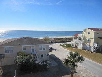 View From Second Level Deck - Beach Access