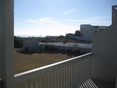 View From Deck to Pool