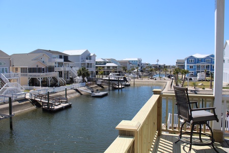 view from deck