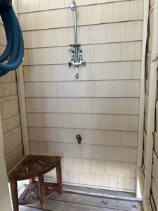 outside shower