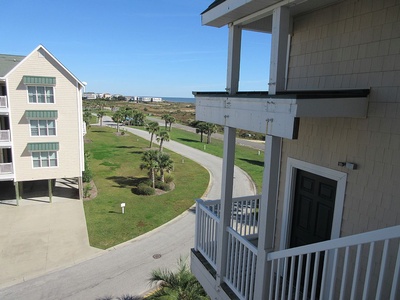 View From Condo  Entrance Deck