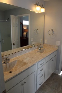 Jack n Jill Bath Shared by Bedrooms 2 & 3 Shower Only