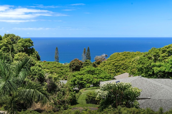 Beautiful ocean and tropical views.