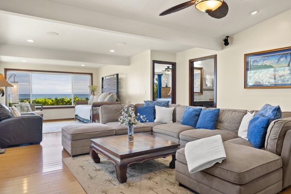 Check out the ocean views from the comfort of the living room