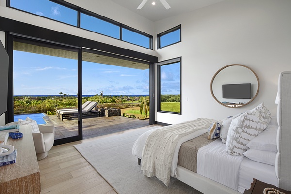 Cozy and inviting, this second bedroom is the perfect retreat after a long day.