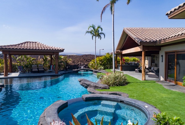 Pool and hot tub