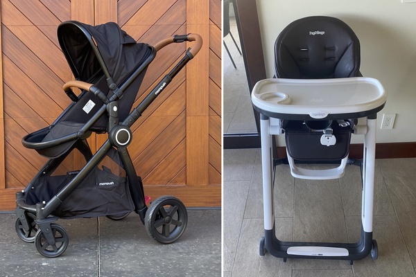 Baby gear pictured + a Pack N' Play is provided on a complimentary basis.