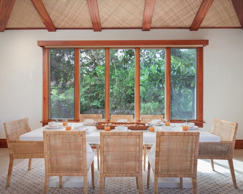 Dine with abundant natural light