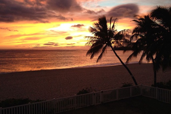 Sunset views from the comfort of your home.