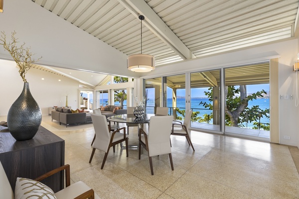 Dining Room with Ocean Views