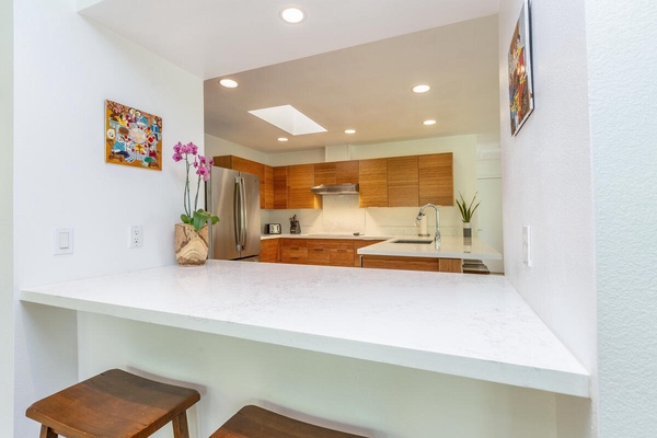 Dining room and kitchen open concept