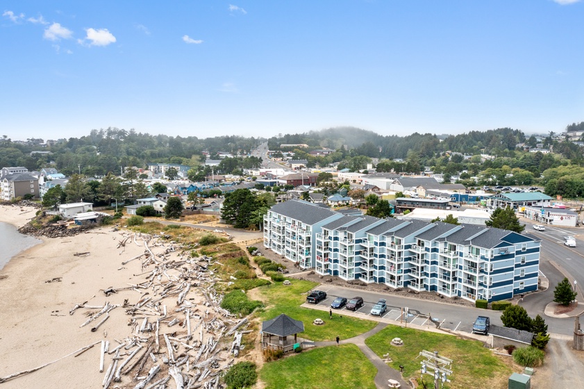 Birds Eye View of the Property