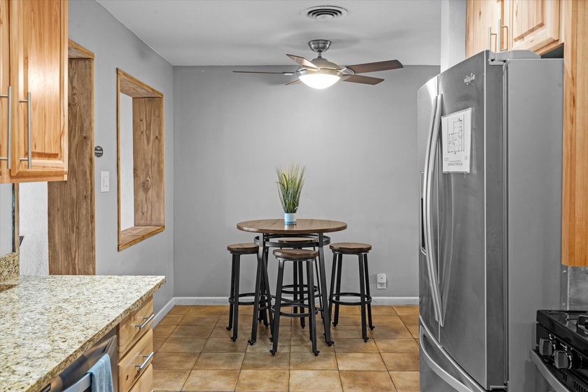 Kitchen into Breakfast Nook