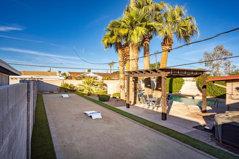 Corn Hole and Bocce Ball