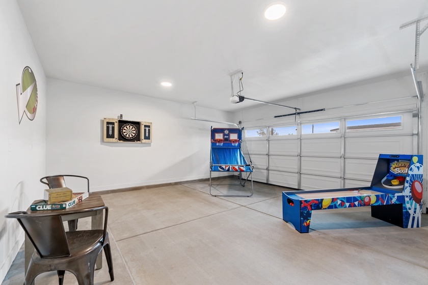 game room / garage