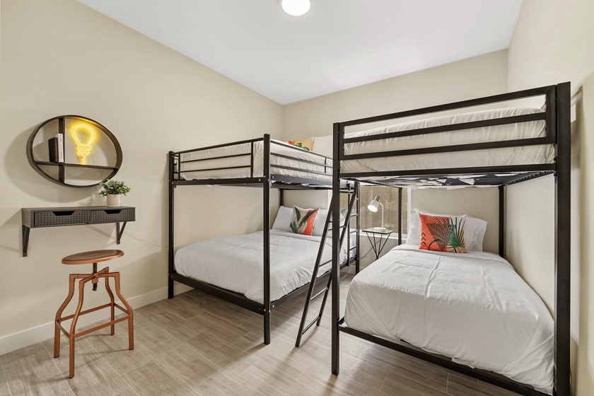bedroom with bunkbeds