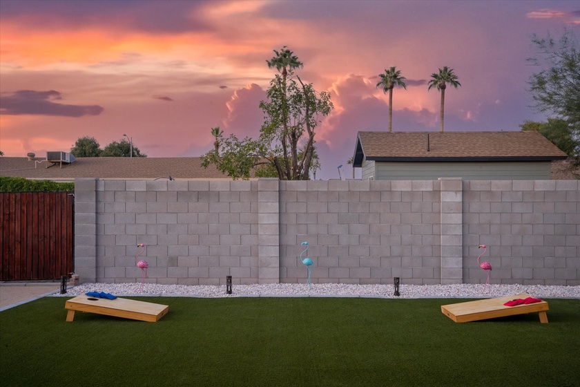 Corn Hole, Croquet and Bocce ball