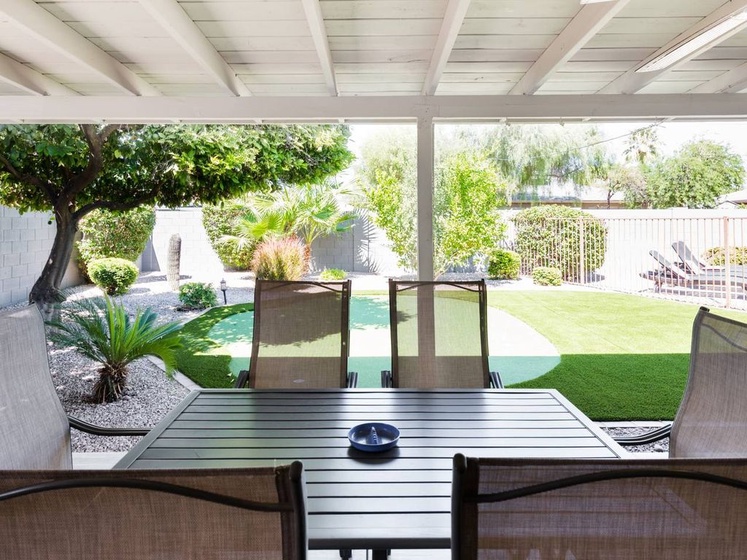 Hip Hacienda - outdoor seating area