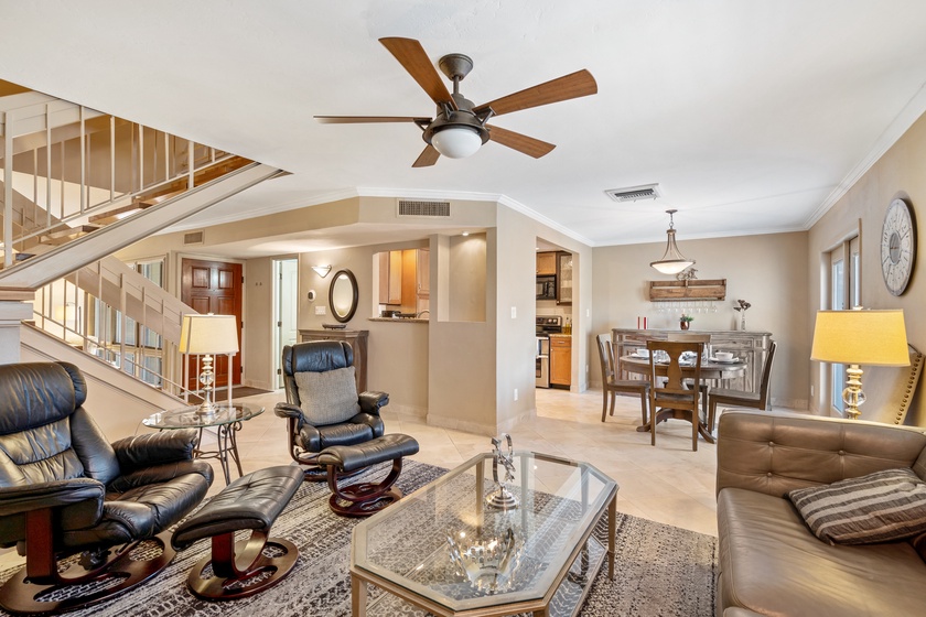 Living Room and Dining Area