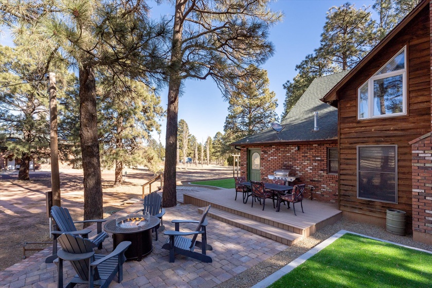 Deck, Firepit and Outdoor Furniture