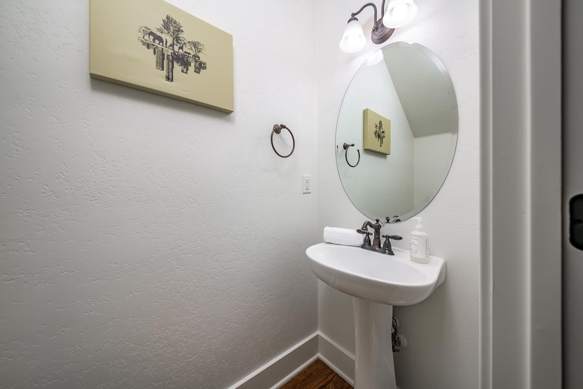 First Floor Bathroom: Half Bathroom
