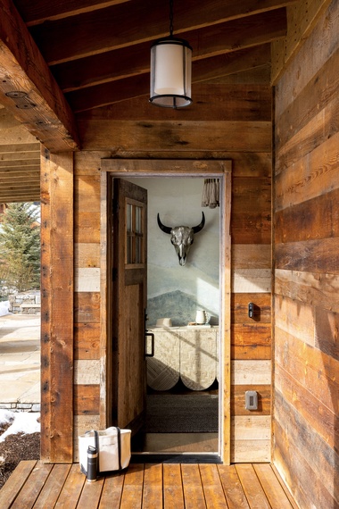 Front Door - Four Pines 102 - Jackson, WY - Luxury Villa Rental