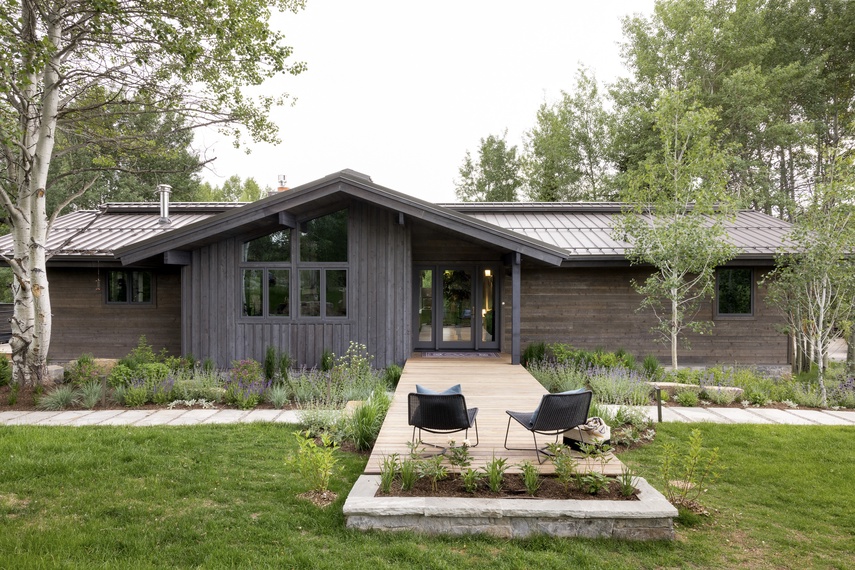 Front Entry - Aspen Vista - Jackson, WY - Luxury Villa Rental