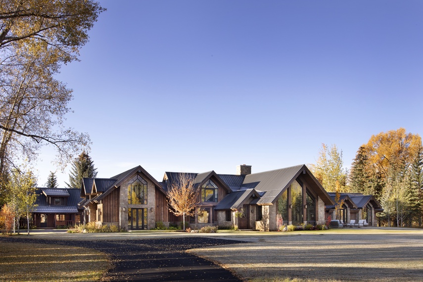 Front Exterior - Teton Haven - Jackson Hole, WY - Luxury Villa Rental