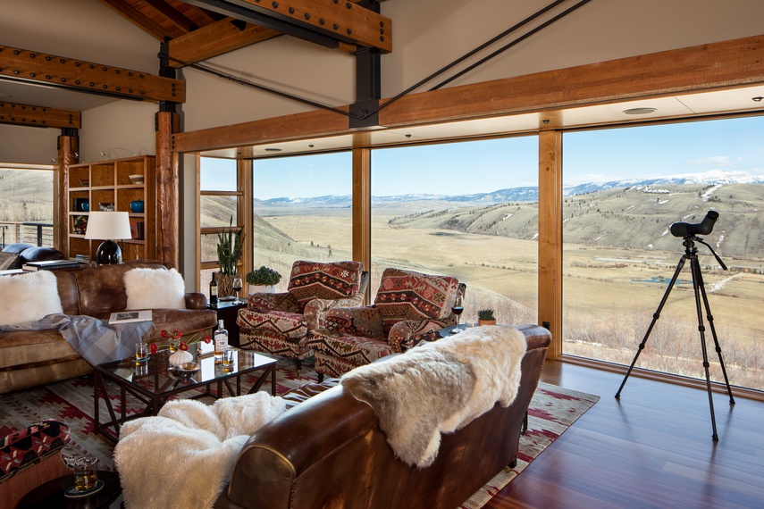 Great Room - Above it All - Jackson Hole, WY - Luxury Vacation Rental