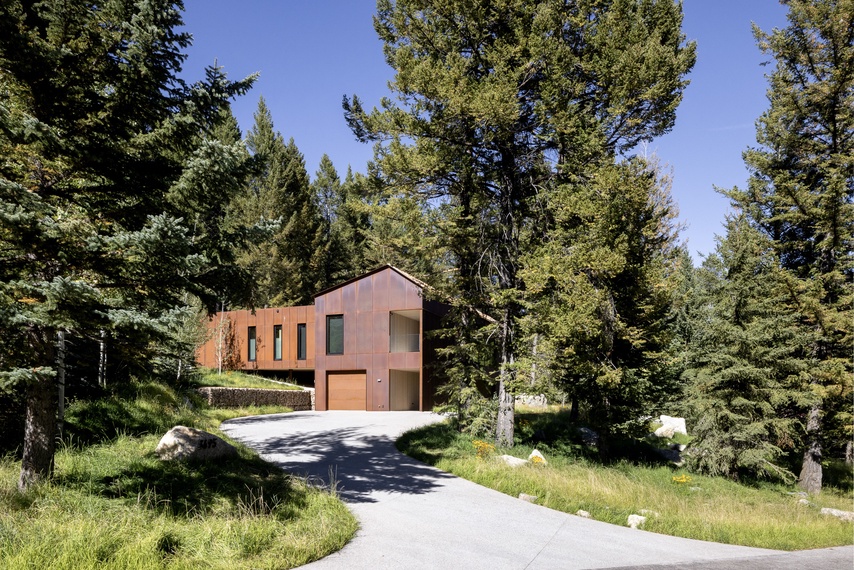 Front Exterior - Caju - Teton Village, WY - Luxury Villa Rental