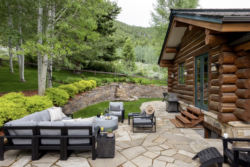 Patio - Rodeo Ridge - Jackson WY - Luxury Villa Rental