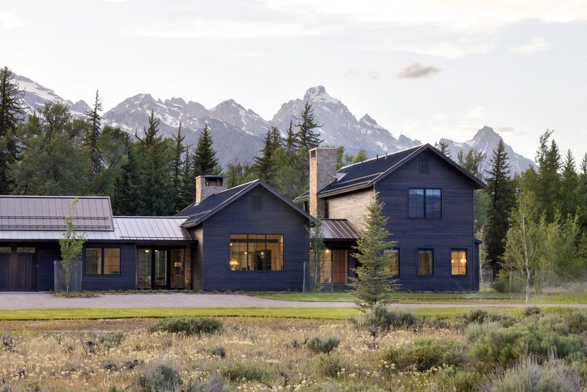 Front Exterior - Northern Hideaway - Jackson, WY - Luxury Villa Rental