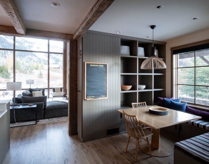 Breakfast Nook - Lodge at Shooting Star West 01 - Teton Village, WY - Luxury Villa Rental