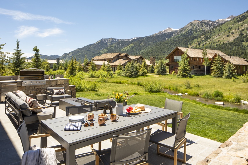 Patio - Lodge at Shooting Star 02 - Teton Village, WY - Luxury Villa Rental