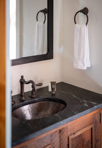 Powder Room - Overlook - Jackson Hole, WY - Luxury Villa Rental