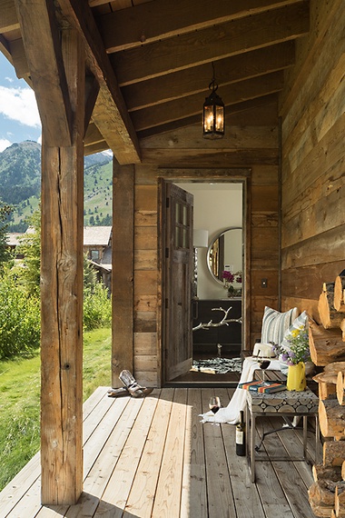 Front Entry - Lodge at Shooting Star 03 - Teton Village, WY - Luxury Villa Rental