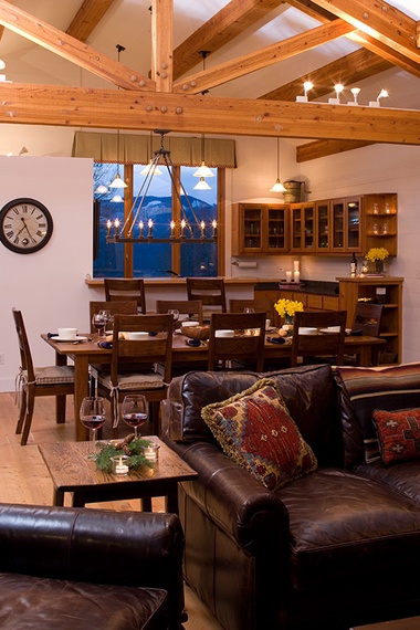 Kitchen and Dining - Overlook - Jackson Hole, WY - Luxury Villa Rental