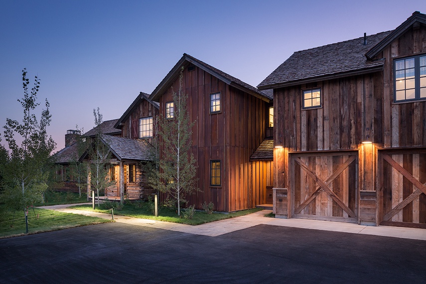 Front Exterior - Four Pines 14 - Teton Village, WY - Luxury Villa Rental