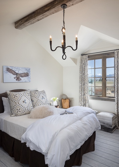 Guest Bedroom 1 - Four Pines 77 - Teton Village, WY - Luxury Villa Rental