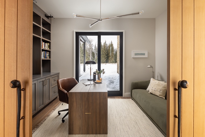 Office - Northern Hideaway - Jackson, WY - Luxury Villa Rental